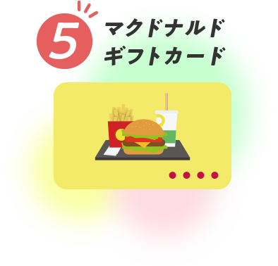 マクドナルドギフトカード