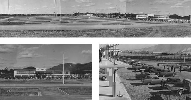 校舎を現在の場所に建設