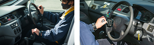 身体障がい者用特殊教習車両導入